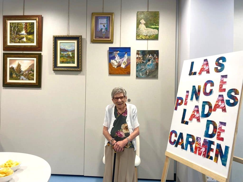 Las pinceladas de Carmen